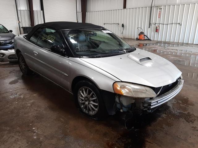 Salvage cars for sale from Copart West Mifflin, PA: 2001 Chrysler Sebring LX