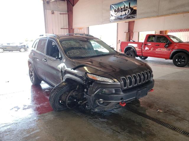 Jeep Cherokee salvage cars for sale: 2017 Jeep Cherokee Trailhawk