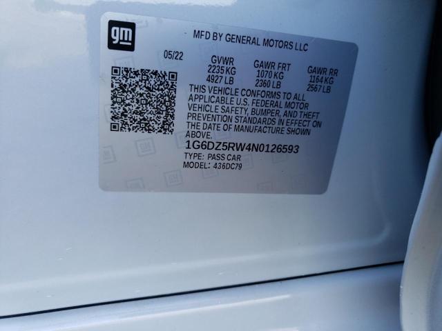2022 CADILLAC CT5 PREMIU - 1G6DZ5RW4N0126593