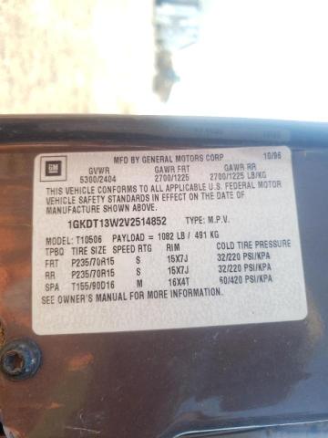 1GKDT13W2V2514852 GMC Jimmy