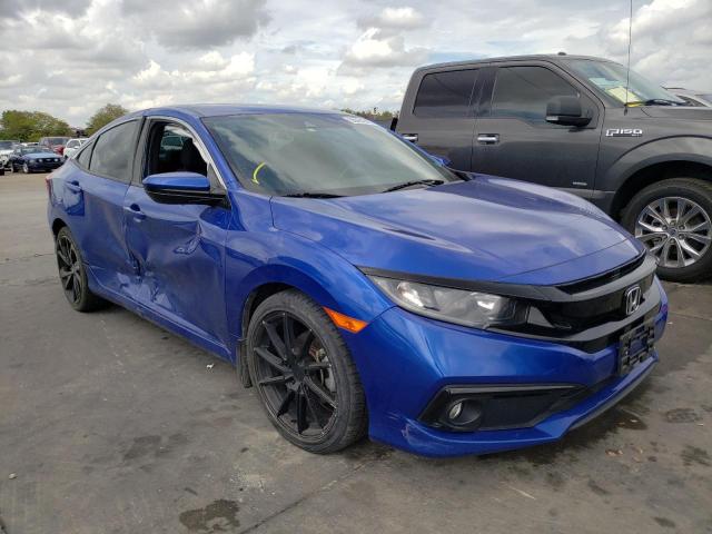 Vehiculos salvage en venta de Copart Grand Prairie, TX: 2019 Honda Civic Sport