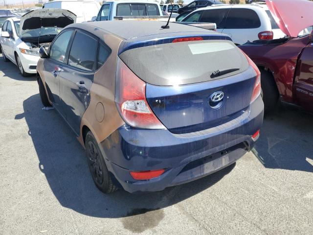 Хэтчбеки HYUNDAI ACCENT 2017 Синий