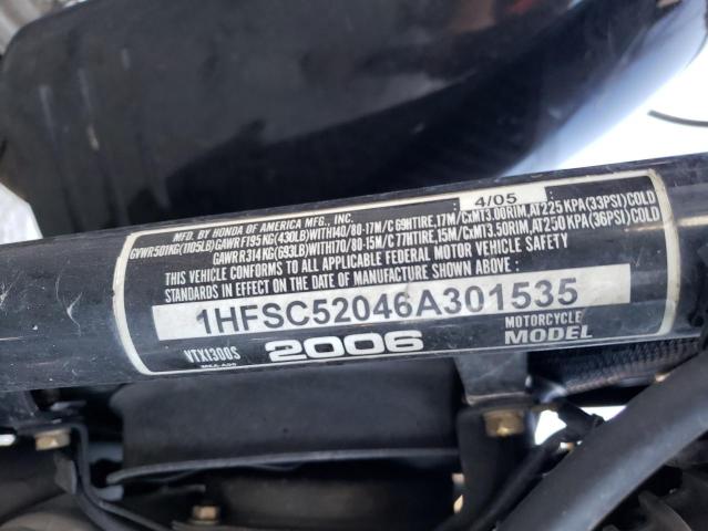 2006 HONDA VT1300 S 1HFSC52046A301535