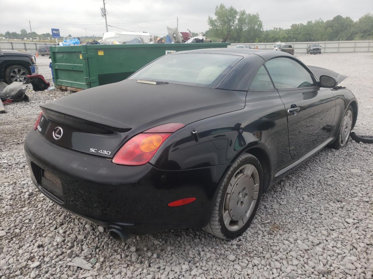 2002 Lexus SC 430 for sale at Copart Hueytown, AL Lot #55028 ...