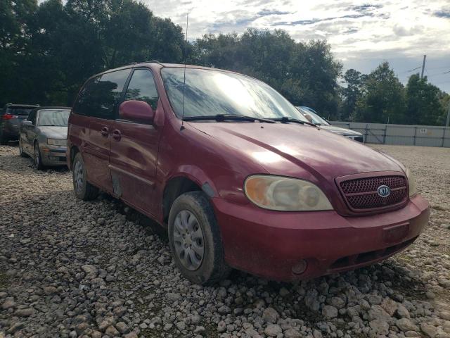Salvage cars for sale from Copart Greenwell Springs, LA: 2004 KIA Sedona EX