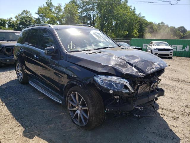 Salvage cars for sale at Marlboro, NY auction: 2017 Mercedes-Benz GLE 63 AMG