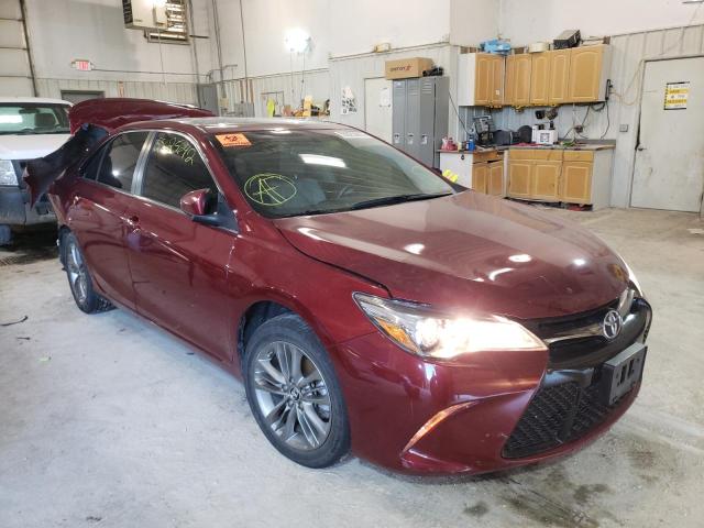 Salvage cars for sale from Copart Columbia, MO: 2016 Toyota Camry LE