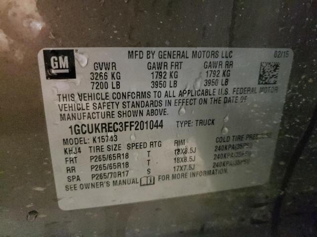 2015 CHEVROLET SILVRDO LT 1GCUKREC3FF201044