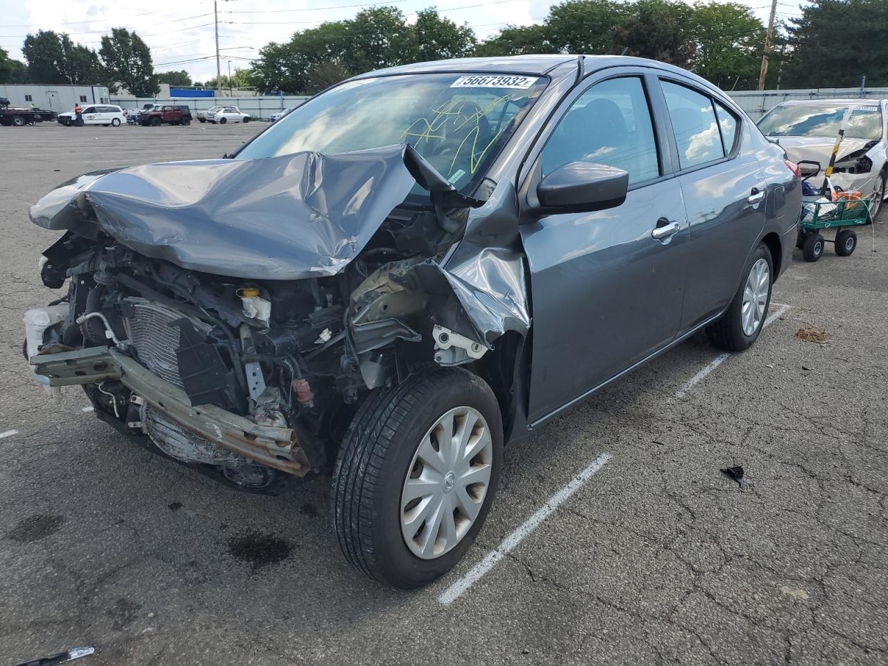 3N1CN7AP1HL887659 NISSAN VERSA 2017