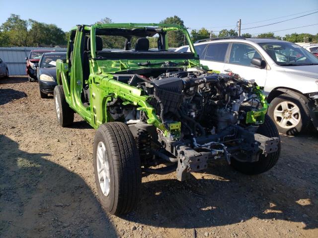 Salvage cars for sale from Copart Hillsborough, NJ: 2018 Jeep Wrangler U