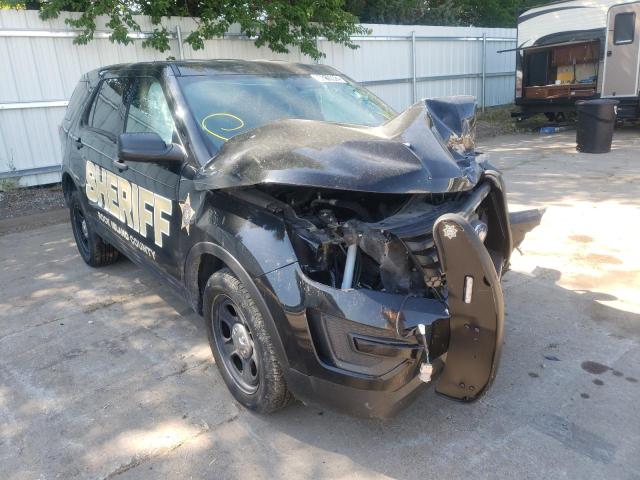 Salvage cars for sale from Copart Eldridge, IA: 2018 Ford Explorer P