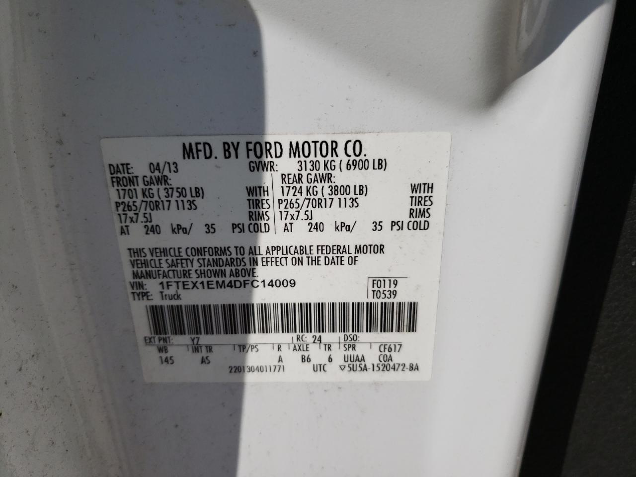 2013 Ford F-150 - Image 10