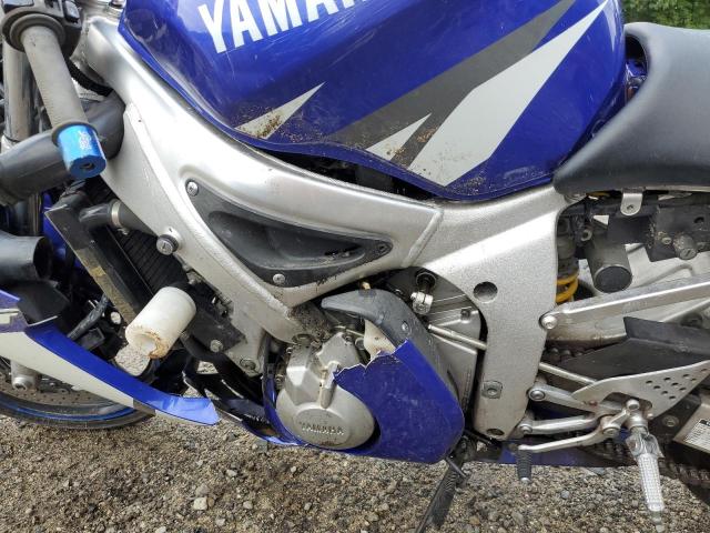 2002 YAMAHA YZFR6 L JYARJ04E42A024840