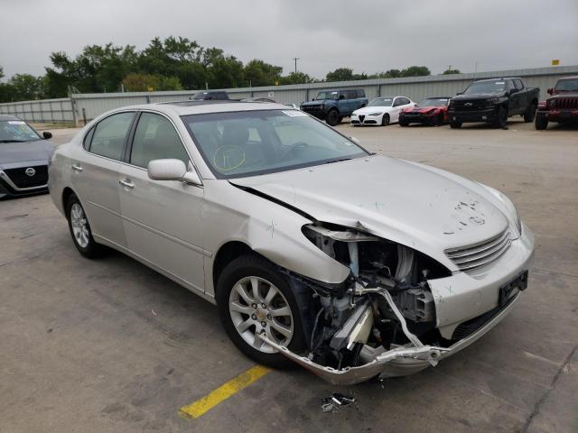 Salvage cars for sale from Copart Wilmer, TX: 2003 Lexus ES 300
