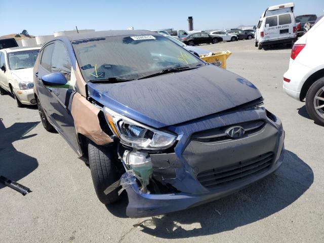 Хэтчбеки HYUNDAI ACCENT 2017 Синий