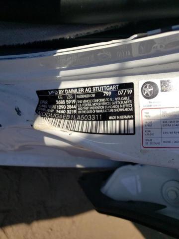 2020 MERCEDES-BENZ S 450 4MAT WDDUG6EB1LA503311