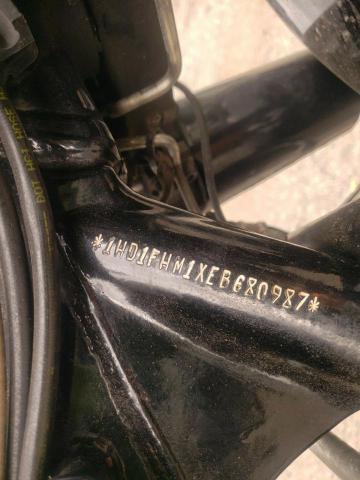 2014 HARLEY-DAVIDSON FLHP POLIC 1HD1FHM1XEB680987
