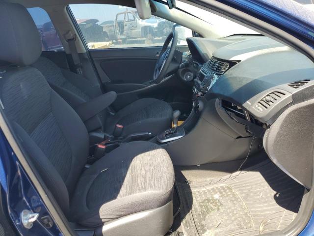 Хэтчбеки HYUNDAI ACCENT 2017 Синий