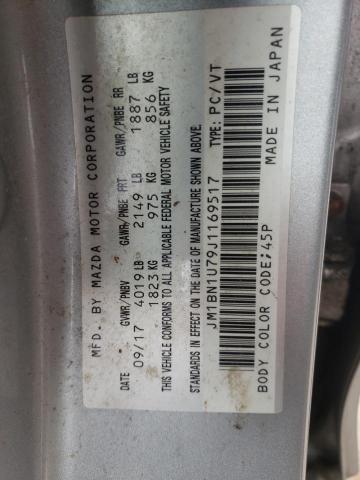 2018 MAZDA 3 SPORT - JM1BN1U79J1169517