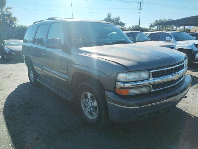 Salvage cars for sale from Copart San Martin, CA: 2001 Chevrolet Tahoe K150