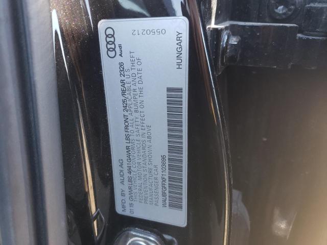 2015 AUDI S3 PREMIUM WAUBFGFFXF1103695