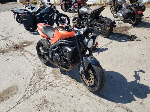 Salvage motorcycles for sale at Woodhaven, MI auction: 2008 Triumph Speed Trip