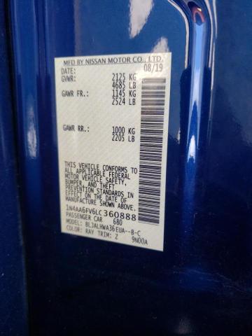 1N4AA6FV6LC360888 Nissan Maxima Platinum