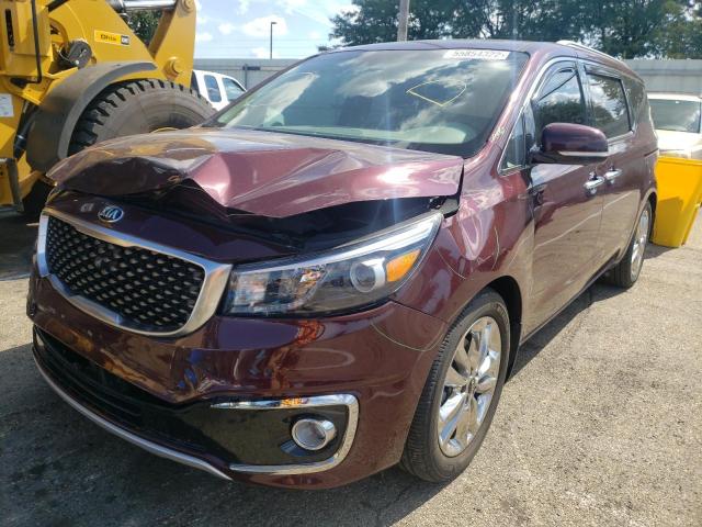 2015 KIA SEDONA SXL KNDME5C13F6049462