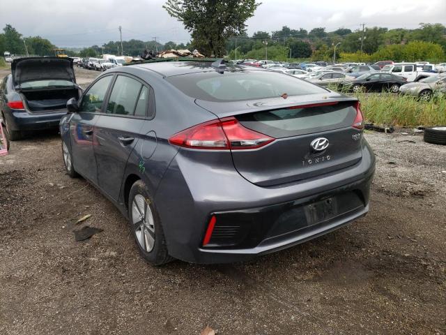 2019 HYUNDAI IONIQ BLUE - KMHC65LC3KU171654