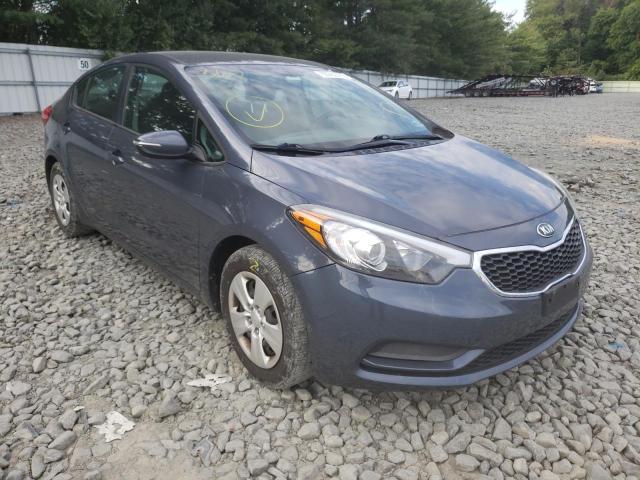 Salvage cars for sale from Copart Windsor, NJ: 2015 KIA Forte LX