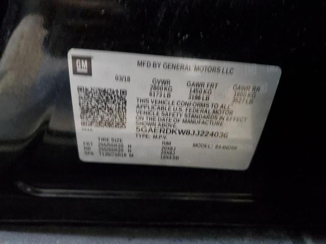 2018 BUICK ENCLAVE AV 5GAERDKW8JJ224036
