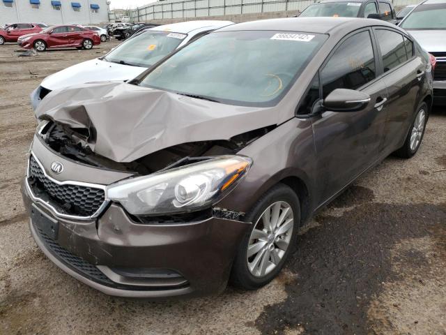 KNAFX4A63E5208414 KIA FORTE LX
