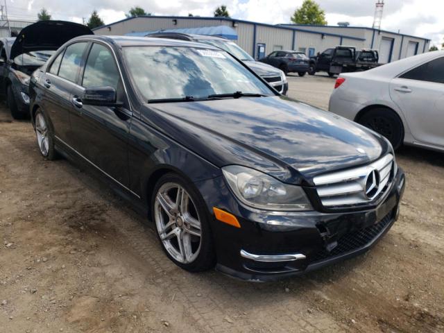 Salvage cars for sale from Copart Finksburg, MD: 2012 Mercedes-Benz C 300 4matic