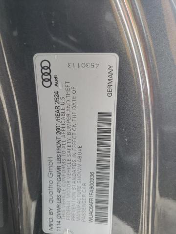 2015 AUDI RS5 WUAC6AFR1FA900936