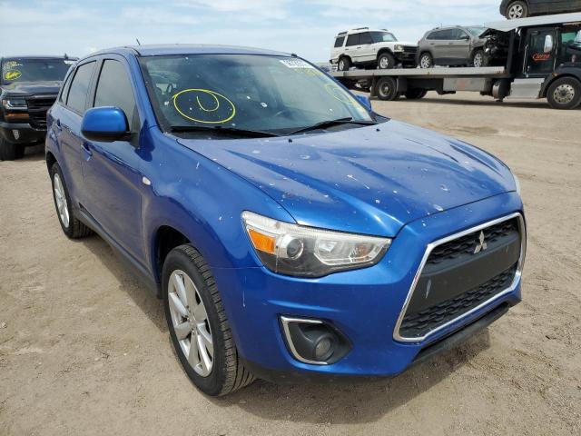 Salvage cars for sale from Copart Amarillo, TX: 2015 Mitsubishi Outlander