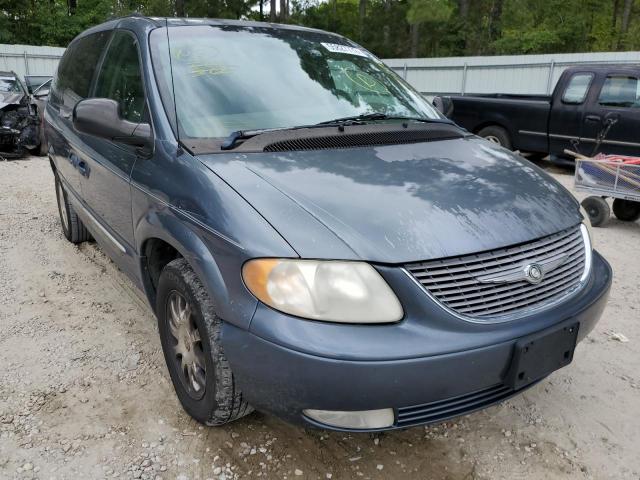 Salvage cars for sale from Copart Knightdale, NC: 2002 Chrysler Town & Country