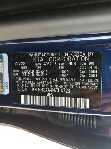 2022 KIA SELTOS EX KNDERCAA4N7314723