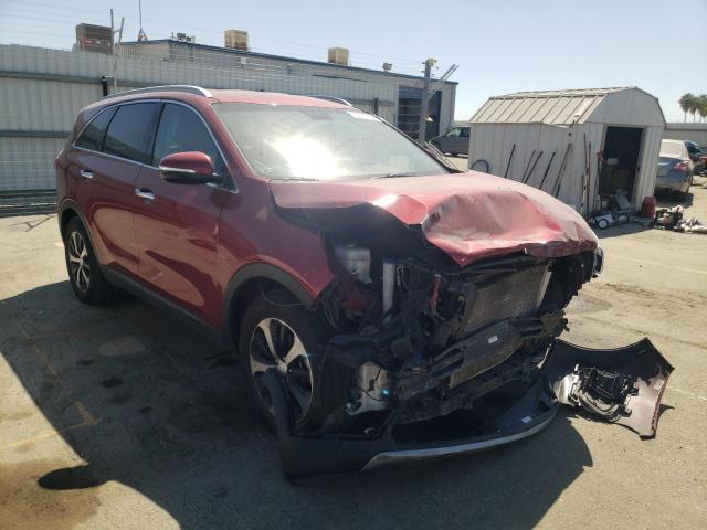 Salvage cars for sale from Copart Bakersfield, CA: 2017 KIA Sorento EX