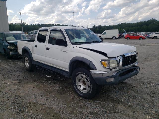 Salvage cars for sale from Copart Savannah, GA: 2001 Toyota Tacoma DOU
