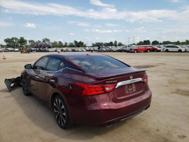  NISSAN MAXIMA 2016 Burgundy