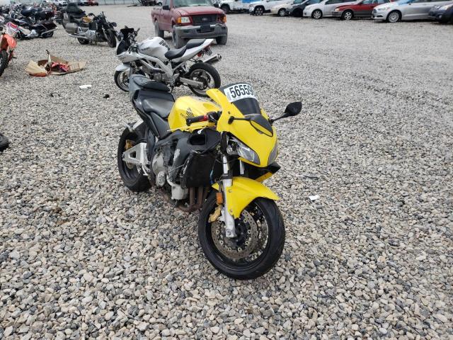 Salvage motorcycles for sale at Magna, UT auction: 2003 Honda CBR600 RR
