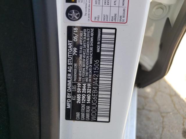 2018 MERCEDES-BENZ S 450 4MAT - WDDUG6EB4JA421506