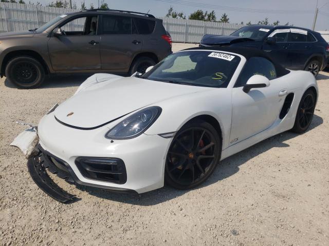 2016 PORSCHE BOXSTER S - WP0CB2A87GS140651