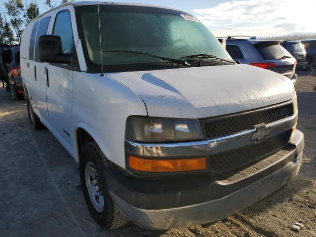 Salvage cars for sale from Copart Arlington, WA: 2005 Chevrolet Express G2