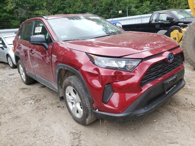 Salvage cars for sale from Copart Lyman, ME: 2021 Toyota Rav4 LE