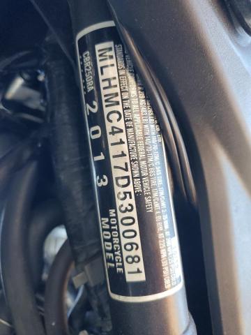 2013 HONDA CBR250 RA- MLHMC4117D5300681