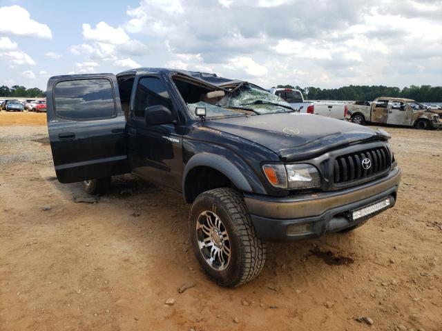Salvage cars for sale from Copart Longview, TX: 2003 Toyota Tacoma DOU