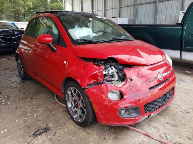 Salvage cars for sale from Copart Midway, FL: 2012 Fiat 500 Sport