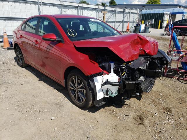 Salvage cars for sale from Copart Finksburg, MD: 2022 KIA Forte FE