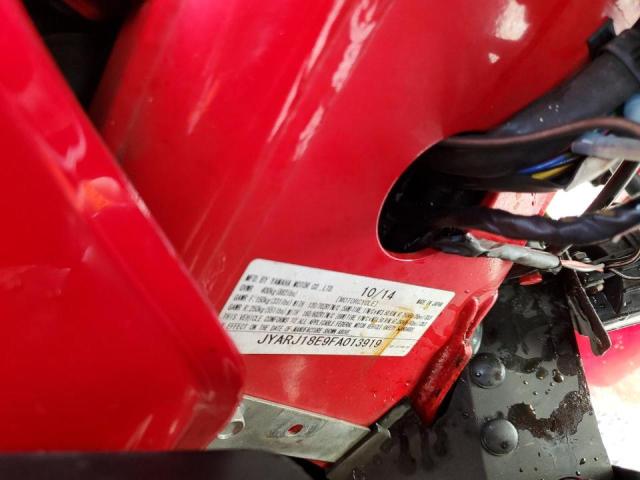 2015 YAMAHA FZ6 R JYARJ18E9FA013919